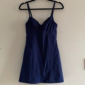 Lands’ End Navy Bathing Suit Dress